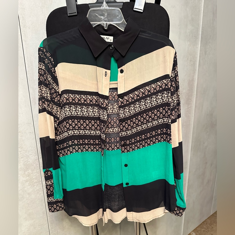 SAM & LAVI Los Angeles Brand - Vibrant Blouse Size XS